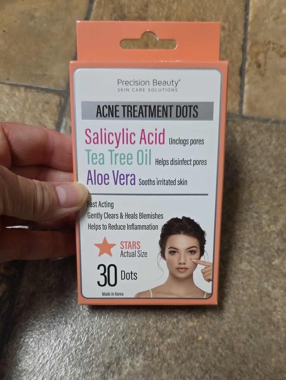 NEW Korean Skincare Acne Treatment Dots 30 Dots Precision Beauty